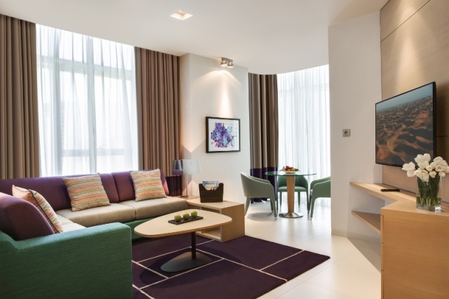 Capital Centre Arjaan by Rotana - Living Room (800x533)