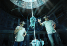 Виртуальный опыт  Quantum  Dome в Лувре Абу-Даби